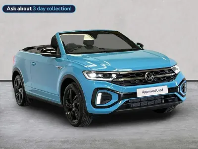 Nuevo VW T-Roc Cabriolet R-line 150 CV (110 kW) 2026 Azul Descapotable