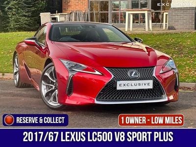 Used Lexus LC 500 Sport Line 2017 Red Coupe
