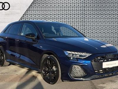 Used Audi A3 e-tron Black Edition 204 HP (150 kW) 2025 Blue Hatchback
