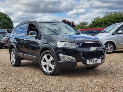 Used Chevrolet Captiva LTZ 2011 Black SUV