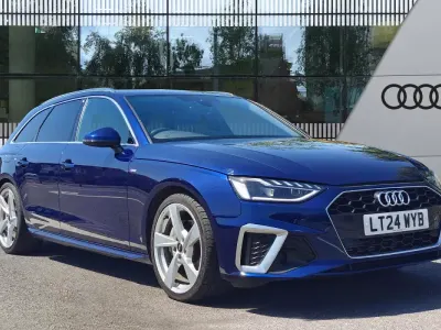 Used Audi A4 S-Line 2024 Blue Estate