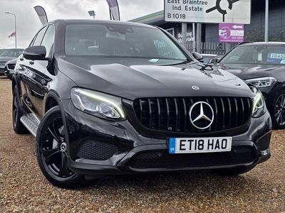 Used Mercedes GLC350 Premium 2018 Black Coupe