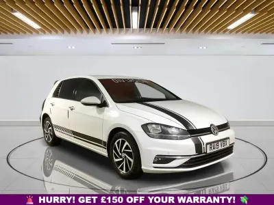 Used VW Golf VII Match 115 HP (84 kW) 2019 White Hatchback