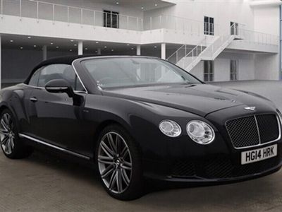 used Bentley Continental GT Speed Convertible (2014/14)6.0 W12 Speed 2d Auto