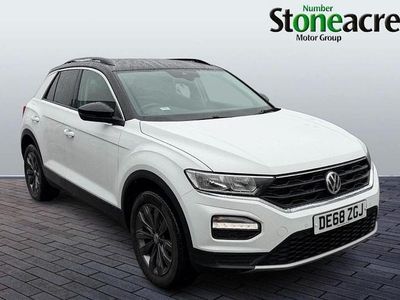 Used VW T-Roc SE 150 HP (110 kW) 2018 White SUV