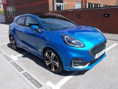 Used Ford Puma ST-Line 125 HP (91 kW) 2021 Blue SUV