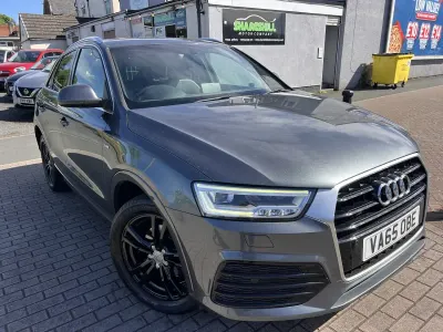 Used Audi Q3 S-Line 150 HP (110 kW) 2016 Grey SUV