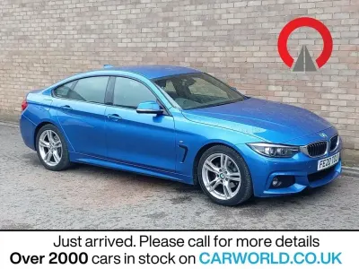 Usado BMW 420 M Sport 184 CV (135 kW) 2020 Azul Coupe