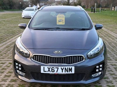 Used Kia Ceed Sportswagon GT-Line 118 HP (86 kW) 2017 Silver Estate