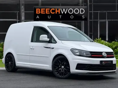 Used VW Caddy Startline 122 HP (89 kW) 2018 White MPV