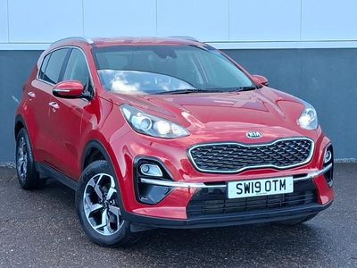 Używany Kia Sportage 130 KM (95 kW) 2019 Czerwony SUV