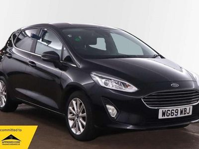 Black Used 2020 Ford Fiesta Titanium Hatchback | £8,500 (Fair price)