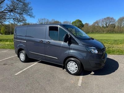Used Ford Transit Custom 100 HP (73 kW) 2014 Blue Van