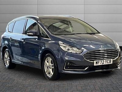 Used Ford S-MAX Titanium 190 HP (139 kW) 2022 Blue MPV