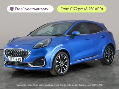 Used Ford Puma ST-Line 125 HP (91 kW) 2023 Blue SUV