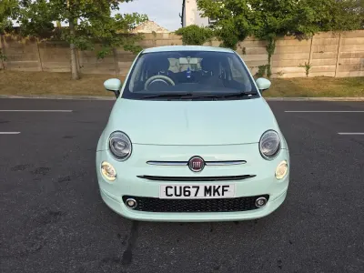 Used Fiat 500 Pop Star 69 HP (50 kW) 2017 Green Hatchback