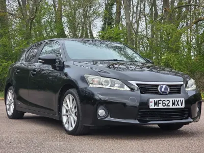 Used Lexus CT200h 2012 Black Hatchback