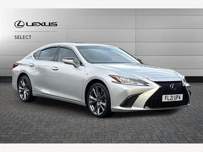 Silver Used 2021 Lexus ES300H Sport Line Sedan | £24,981 (Good price)