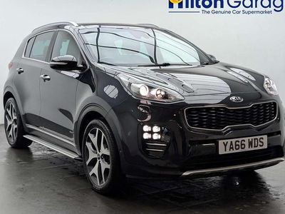 Used Kia Sportage GT-Line S 177 HP (130 kW) 2017 Black SUV