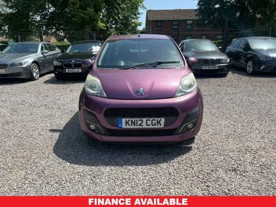 Used Peugeot 107 Active 68 HP (50 kW) 2012 Purple Hatchback