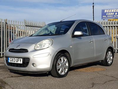 Silver Used 2013 Nissan Micra S Hatchback | £3,895 (Fair price)