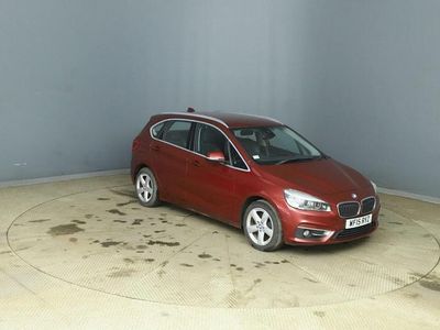 Used BMW 220 Luxury Line 2015 Red Hatchback