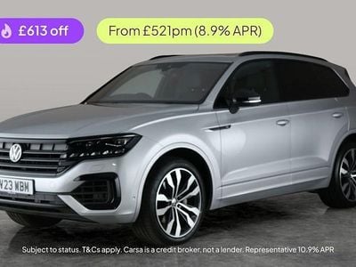 Silver Used 2022 VW Touareg Black Edition SUV | £33,099 (Super price)