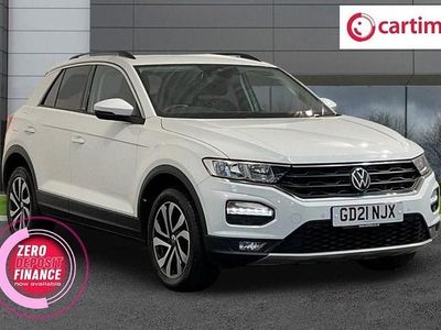 White Used 2021 VW T-Roc Active SUV | £15,250 (Fair price)