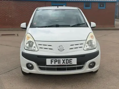 Used Nissan Pixo N-TEC 68 HP (50 kW) 2011 White Hatchback