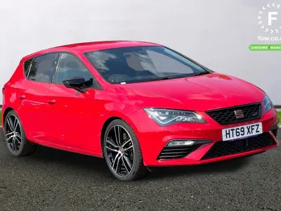 Used Seat Leon CUPRA 290 HP (213 kW) 2020 Red Hatchback