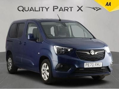 Blue Used 2021 Vauxhall Combo S MPV | £10,796 (Good price)