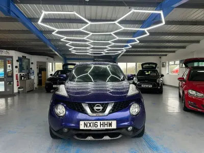 Used Nissan Juke Tekna 110 HP (80 kW) 2016 Blue SUV