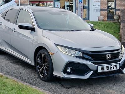 Used Honda Civic EX 2018 Silver Hatchback
