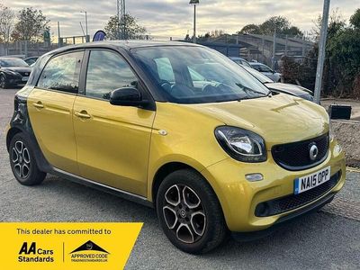Yellow Used 2015 Smart ForFour Premium Hatchback | £3,299 (Fair price)