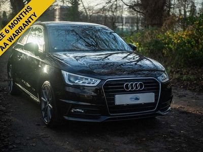 Used Audi A1 S-Line 125 HP (91 kW) 2016 Black Hatchback