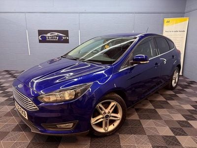 Blue Used 2018 Ford Focus Zetec Hatchback | £6,995 (Good price)