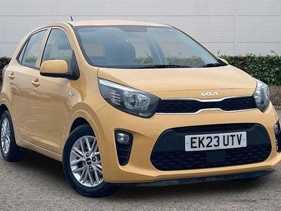 Used Kia Picanto 67 HP (49 kW) 2023 Yellow Hatchback