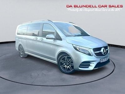 Silver Used 2020 Mercedes V300 AMG line MPV | £34,990
