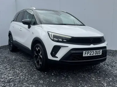 Used Vauxhall Crossland Ultimate 110 HP (80 kW) 2023 White SUV