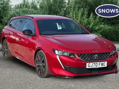 Used Peugeot 508 GT-line 131 HP (96 kW) 2020 Red Estate