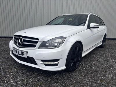 Used Mercedes C220 Sport Edition 2014 White Estate
