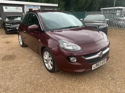 Used Vauxhall Adam Jam 87 HP (63 kW) 2013 Red Hatchback