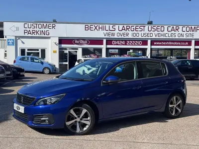Used Peugeot 308 Allure 2019 Blue Hatchback