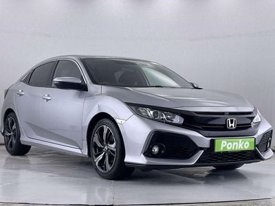 Silver Used 2018 Honda Civic SR Hatchback | £9,940 (Fair price)