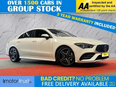 Käytetty Mercedes CLA35 AMG 2021 Valkoinen Coupe - kaksiovinen
