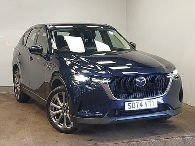 Begagnad Mazda CX-60 Exclusive-Line 327 HK (240 kW) 2024 Blå SUV