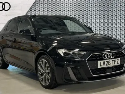 New Audi A1 Sportback S-Line 150 HP (110 kW) 2026 Black Hatchback