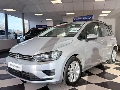 Used VW Golf Sportsvan SE 150 HP (110 kW) 2017 Silver MPV