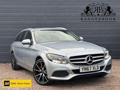 Used Mercedes C220 Executive 170 HP (125 kW) 2017 Silver Estate