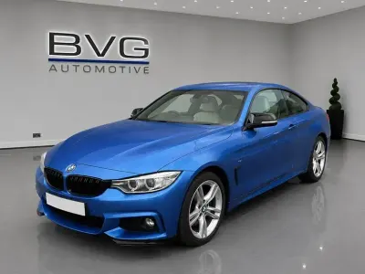 Used BMW 420 M Sport 190 HP (139 kW) 2016 Blue Coupe